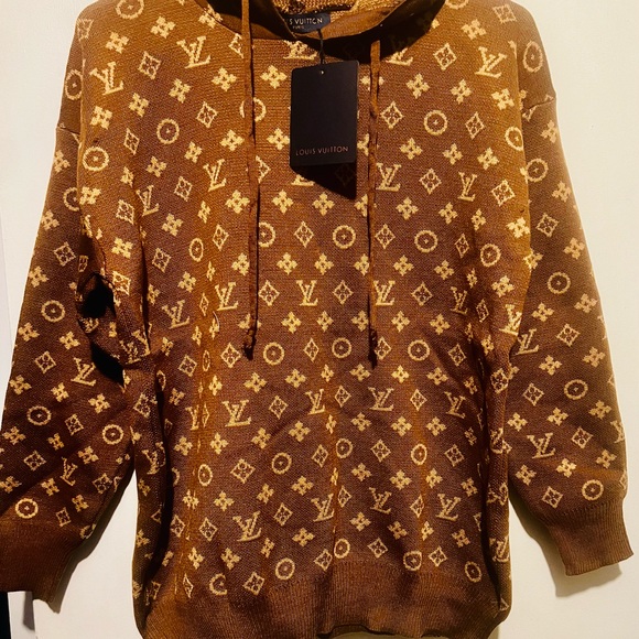 Louis Vuitton Brown Monogram Hoodie